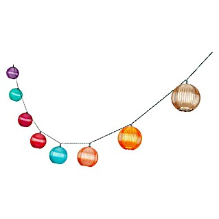 BAUHAUS LED solarni svjetlosni lanac Balls (Na otvorenom, 510 cm, Topla bijela)
