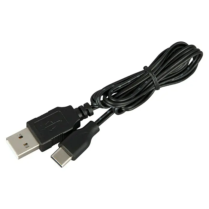 Starlux LED-Lichterkette - Innen, Lichtfarbe: Warmweiß - USB-Kabel mit USB-A- und USB-C-Anschlüssen. Ideal zum Aufladen und zur Datenübertragung mit flexibler Kabelführung für Ordnung.