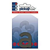 Pickup 3D Home Hausnummer (Höhe: 6 cm, Motiv: a, Grau, Kunststoff, Selbstklebend)