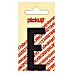 Pickup Aufkleber (Motiv: E, Schwarz, Höhe: 60 mm)