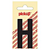 Pickup Aufkleber (Motiv: H, Schwarz, Höhe: 60 mm)