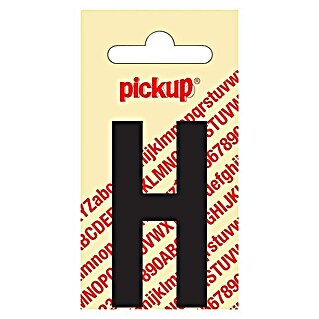 Pickup Etiqueta adhesiva (Motivo: H, Negro, Altura: 60 mm)