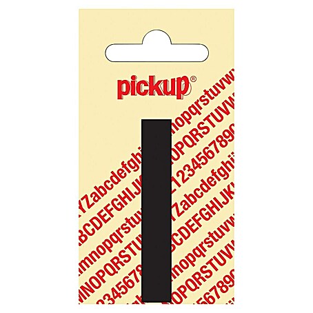Pickup Aufkleber (Motiv: I, Schwarz, Höhe: 60 mm)