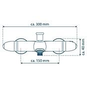 Camargue Calios Wannenthermostat (Chrom, Glänzend)
