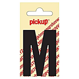 Pickup Etiqueta adhesiva (Motivo: M, Negro, Altura: 60 mm)