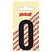 Pickup Aufkleber (Motiv: O, Schwarz, Höhe: 60 mm)