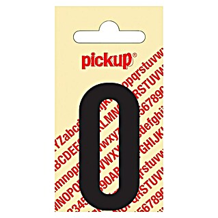 Pickup Sticker (Motief: O, Zwart, Hoogte: 60 mm)
