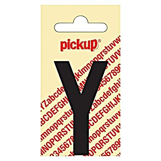 Pickup Etiqueta adhesiva (Motivo: Y, Negro, Altura: 60 mm)