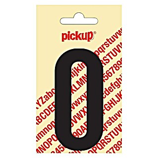 Pickup Sticker (Motief: 0, Zwart, Hoogte: 90 mm)