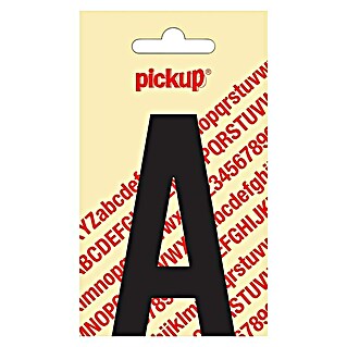 Pickup Sticker (Motief: A, Zwart, Hoogte: 90 mm)