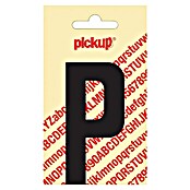 Pickup Etiqueta adhesiva (Motivo: P, Negro, Altura: 90 mm)