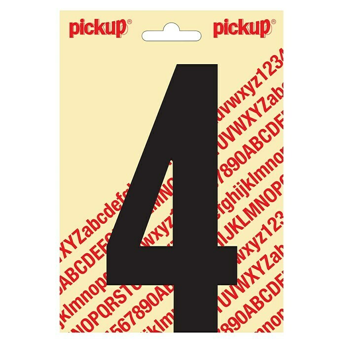 Pickup Etiqueta adhesiva (Motivo: 4, Negro, Altura: 150 mm)