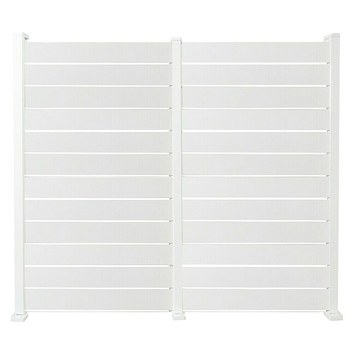 Dioco Valla Smartwall doble (An x Al: 360 x 200 cm, Blanco, Aluminio) | BAUHAUS