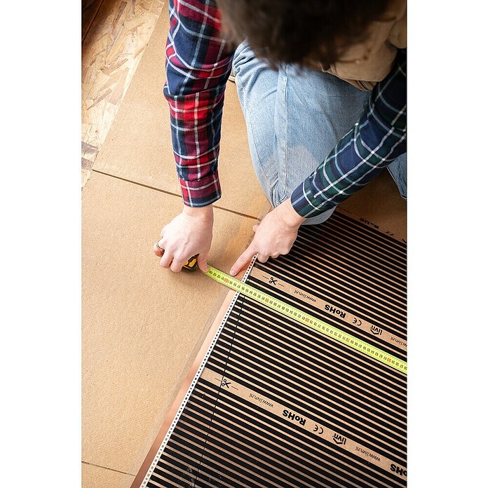 Livn Vloerverwarming Infrarood aanvulset (Verwarmbaar oppervlak: 5 m²) | BAUHAUS