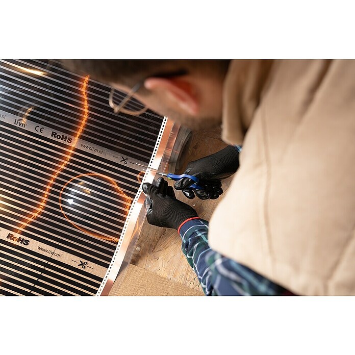Livn Vloerverwarming Infrarood aanvulset (Verwarmbaar oppervlak: 5 m²) | BAUHAUS