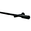Gardinia Stilgarnitur Kreta Zylinder (Länge Gardinenstange: 190 cm - 340 cm, Schwarz) | BAUHAUS