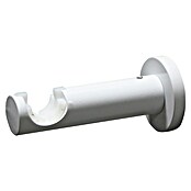 Gardinia Stilgarnitur Kreta Zylinder (Länge Gardinenstange: 190 cm - 340 cm, Weiß) | BAUHAUS