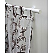 Gardinia Stilgarnitur Kreta Zylinder (Länge Gardinenstange: 190 cm - 340 cm, Weiß) | BAUHAUS