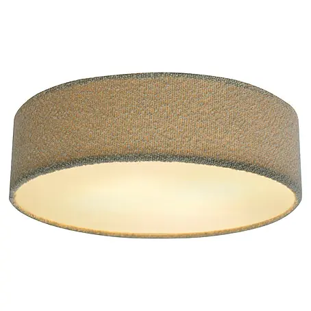 Tween Light  Deckenleuchte rund Bouclé-Stoff