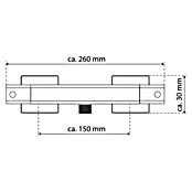 Camargue Ocean Brausethermostat (Chrom, Glänzend)
