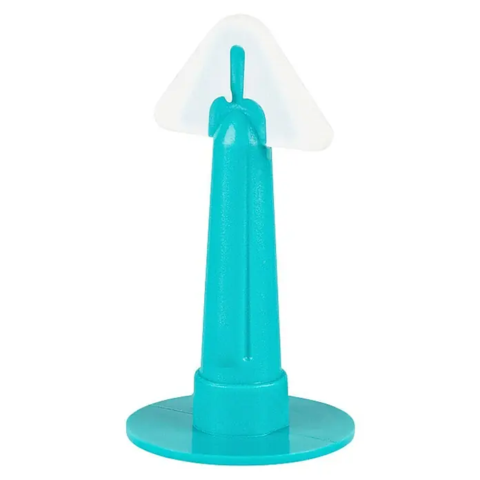 Bihui Fugenglätter-Set REP&FINISH - 3 -tlg. - Türkise Pflanzenstütze aus Kunststoff mit transluzider, konischer Kappe zur Führung des Pflanzenwachstums.