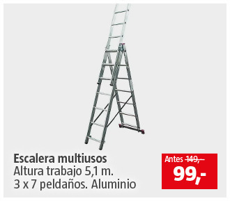 Escalera multiusos