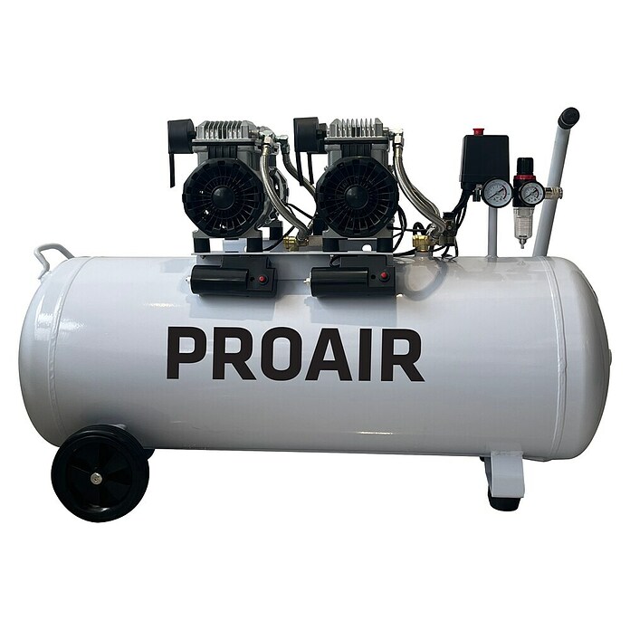 Proair Tihi kompresor XS 3/100  (3.000 W, Maksimalni tlak: 10 bar, 100 l) | 2332 - Kompressoren größer 50 L | BBDL - Kompressoren | BBD - Elektro WZ/Großmaschinen | BB - ElektroWZ/Großmaschinen | B - Werkz/Masch/Maschzubeh/Auto | BAUHAUS