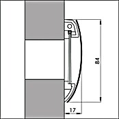 Brievenbus Afsluiter (Aluminium) | BAUHAUS