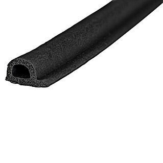 Tochtband P-profiel (Zwart, Lengte: 7,5 m)