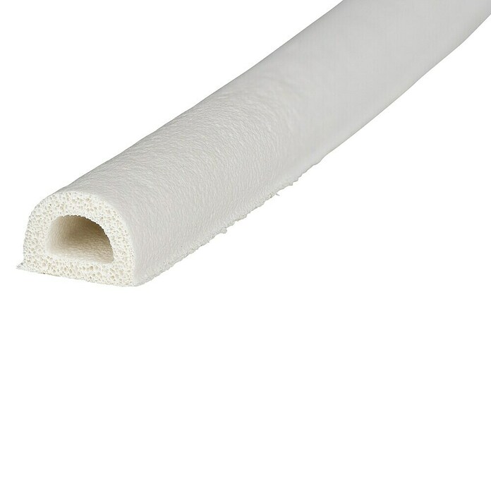 Tochtband D-profiel (Wit, Lengte: 7,5 m) | BAUHAUS