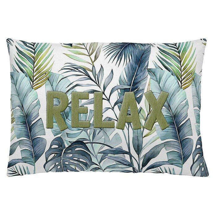 Cojín Relax (Azul, 50 x 30 cm, 100% algodón, 1 ud.) | BAUHAUS