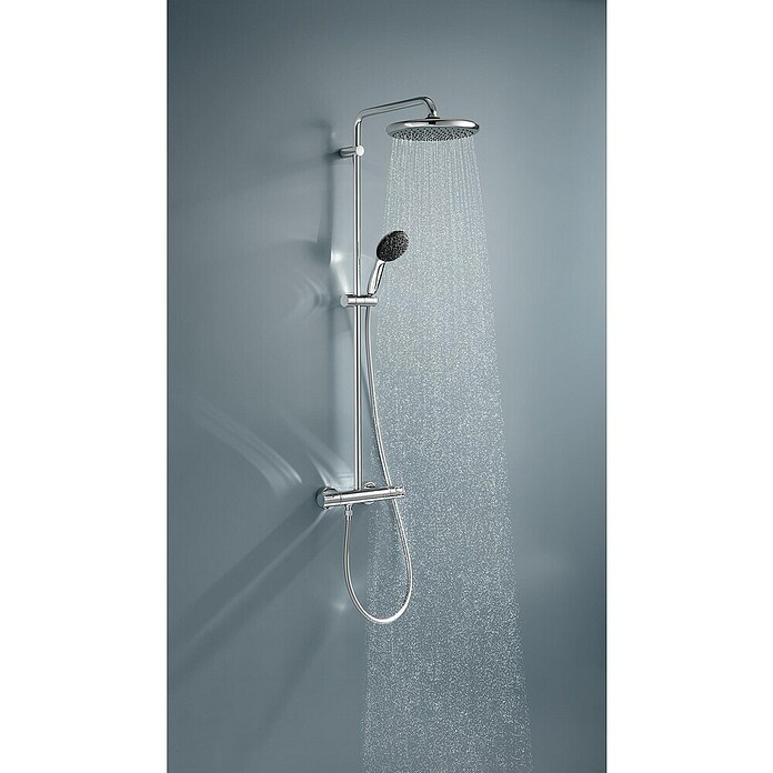 Grohe Vitalio Start Douchesysteem (Hoogte: 101,6 cm, Aantal straalsoorten: 2 st., Zilver) | BAUHAUS