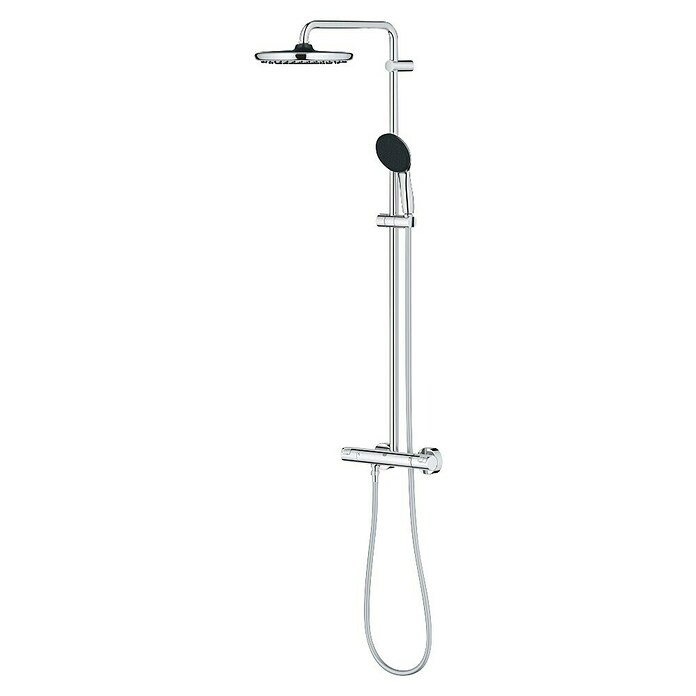 Grohe Vitalio Start Sistema de ducha (Altura: 101,6 cm, Con termóstato, Número de tipos de chorro: 2 ud., Cromo) | BAUHAUS