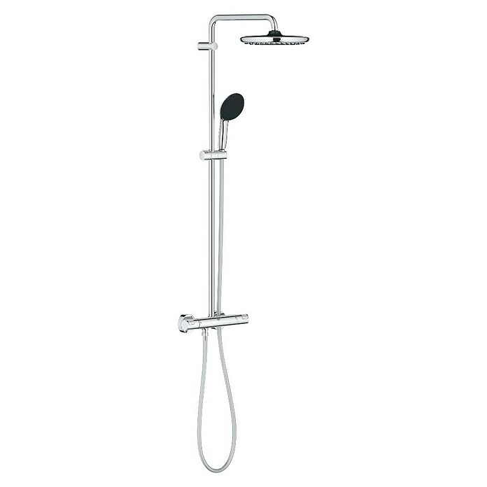 Grohe Vitalio Start Sistema de ducha (Altura: 101,6 cm, Con termóstato, Número de tipos de chorro: 2 ud., Cromo) | BAUHAUS