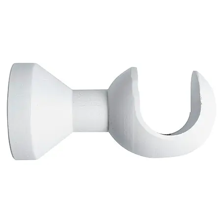 Soporte de pared para barra de cortina Ideas Wood