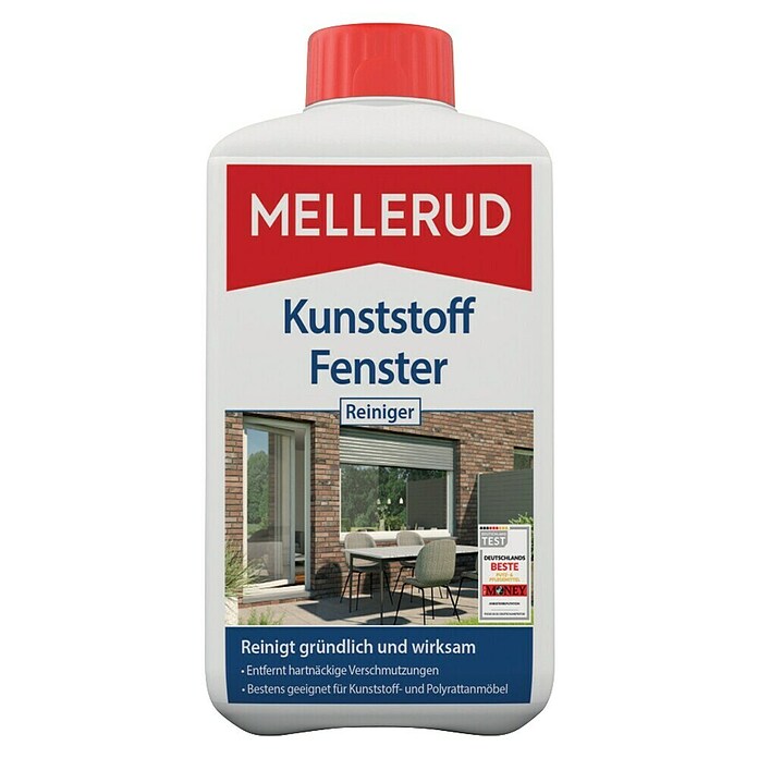 Mellerud Kunststoff-Fensterreiniger (1 l, Flasche)