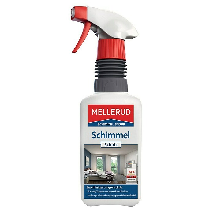 Mellerud Schimmelschutz (500 ml, Flasche mit Sprühpistole)