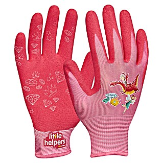 Gebol Kinder-Arbeitshandschuhe Märchen (Handschuhgröße: 5, Pink, Polyester)