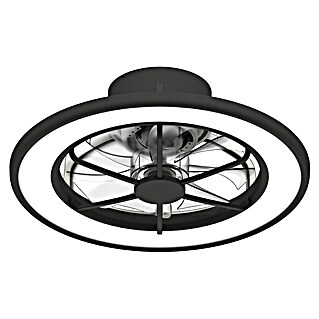 Green Tech Stropni ventilator (Premer: 460 mm, 15 W, Barva: Črna)