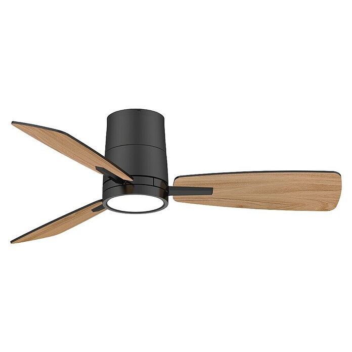 Green Tech Stropni ventilator  (Premer: 106,7 cm, 35 W, Barva: Črna/Rjava) | 3438 - Deckenventilatoren Marke | CBLA - Ventilatoren Marke | CBL - Ventilatoren | CB - Elektroinstallation | C - Elektro | BAUHAUS