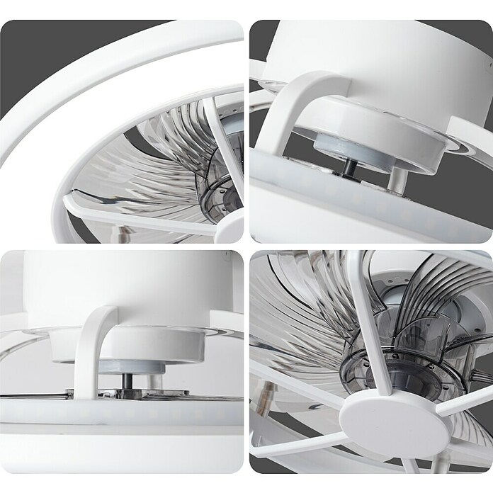 Green Tech Stropni ventilator  (Promjer: 46 cm, 15 W, Boja: Bijela) | BAUHAUS