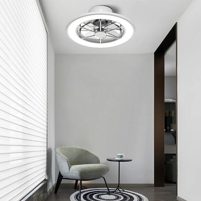 Green Tech Stropni ventilator  (Premer: 46 cm, 15 W, Barva: Bela) | 3438 - Deckenventilatoren Marke | CBLA - Ventilatoren Marke | CBL - Ventilatoren | CB - Elektroinstallation | C - Elektro | BAUHAUS