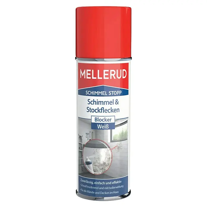 Mellerud Schimmel Stopp Ausbesserungsfarbe Schimmel & Stockflecken Blocker