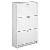 Meka Block Zapatero K-30 (L x An x Al: 25 x 70 x 120 cm, Blanco, Número de compartimentos: 3 ud.) | BAUHAUS