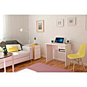 Meka Block Mesa de escritorio K-9453 (L x An x Al: 50 x 90 x 74 cm, Blanco) | BAUHAUS