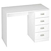 Meka Block Mesa de escritorio K-248 (L x An x Al: 50 x 100 x 75 cm, Blanco) | BAUHAUS