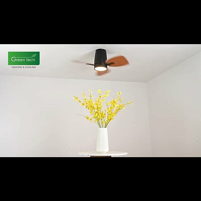 Green Tech Stropni ventilator  (Premer: 106,7 cm, 35 W, Barva: Bela/Rjava) | 3438 - Deckenventilatoren Marke | CBLA - Ventilatoren Marke | CBL - Ventilatoren | CB - Elektroinstallation | C - Elektro | BAUHAUS