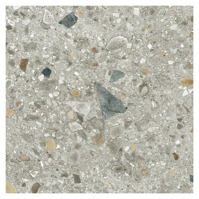 Cersanit Granitogresne ploščice Brand Rock  (59,8 x 59,8 cm, Svetlo siva, Mat) | 4258 - Terrazzooptik | EAFA - Bodenfliesen | EAF - Fliesen | EA - Fliesen | E - Fliesen | BAUHAUS