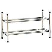 Schuhregal (L x B x H: 23 x 64 x 37 cm, Passend für: Bis zu 12 Paar Schuhe, Max. ausziehbar bis: 118 cm)
