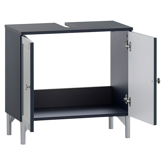 Schildmeyer Janne Buffet Haut Pistache – Meuble Élégant 4 Tiroirs + 1 Niche Ouverte, Bois Design Moderne 60,2 X 33 X 103,9 Cm